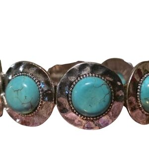 Turquoise-Look Bracelet